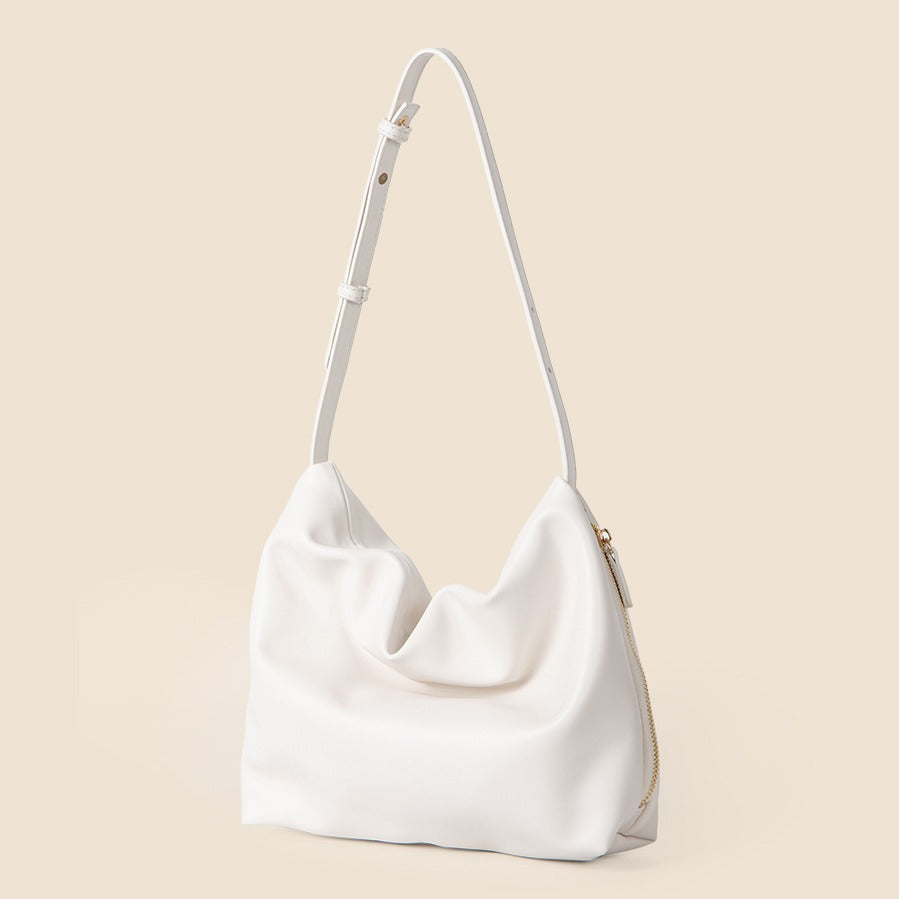 Lux-Soft Leather Shoulder Bag