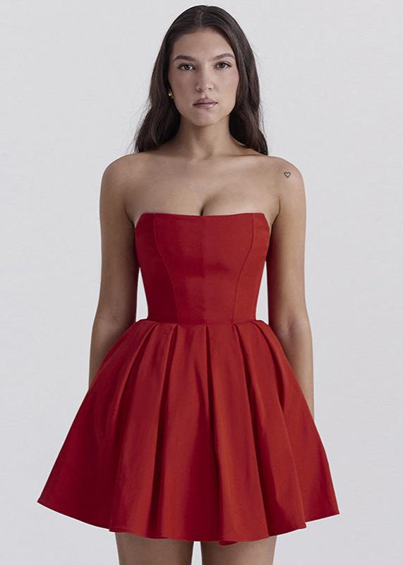 Scarlet Classic Strapless Mini Dress