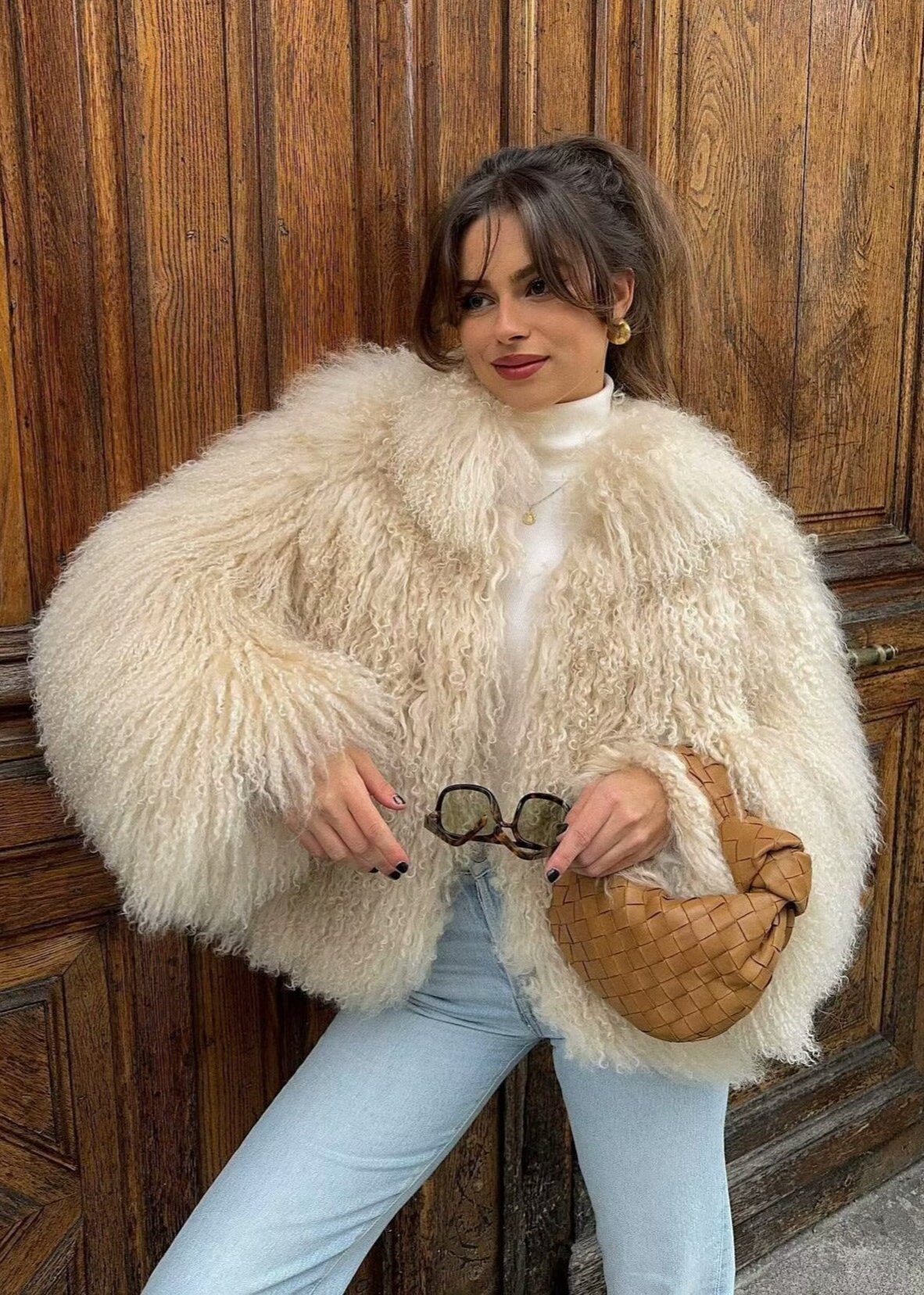 Luxe Faux Shearling Jacket