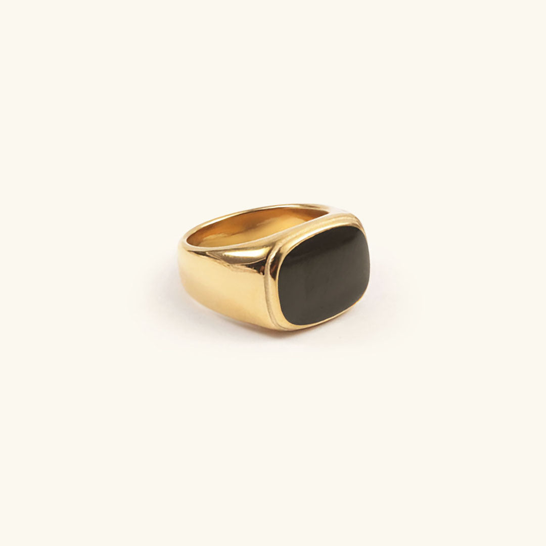 Onyx Signet Ring