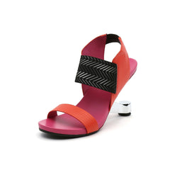 JadyRose | Signature Ankle-Strap Elevator High Heel Open Toe Sandals