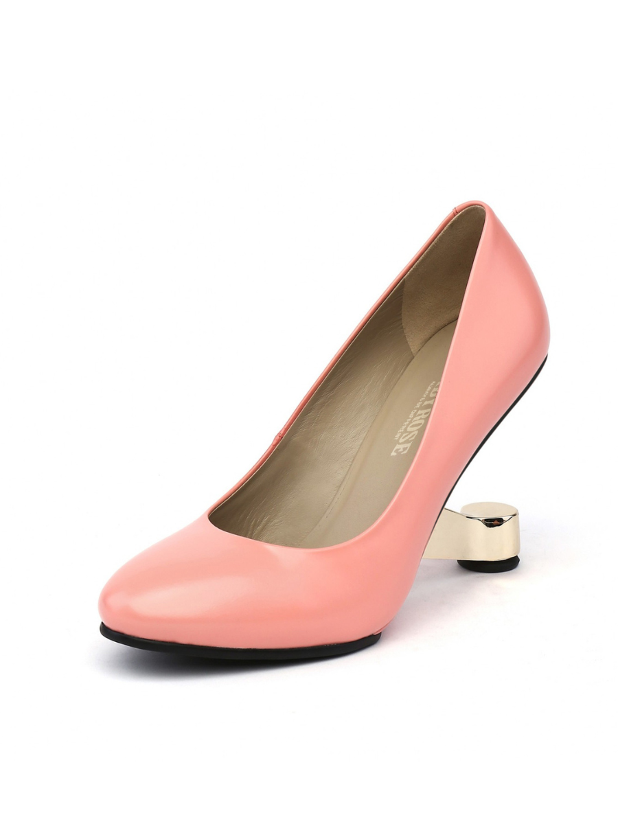 JADY ROSE | CLASSY HEEL PUMP PEACH