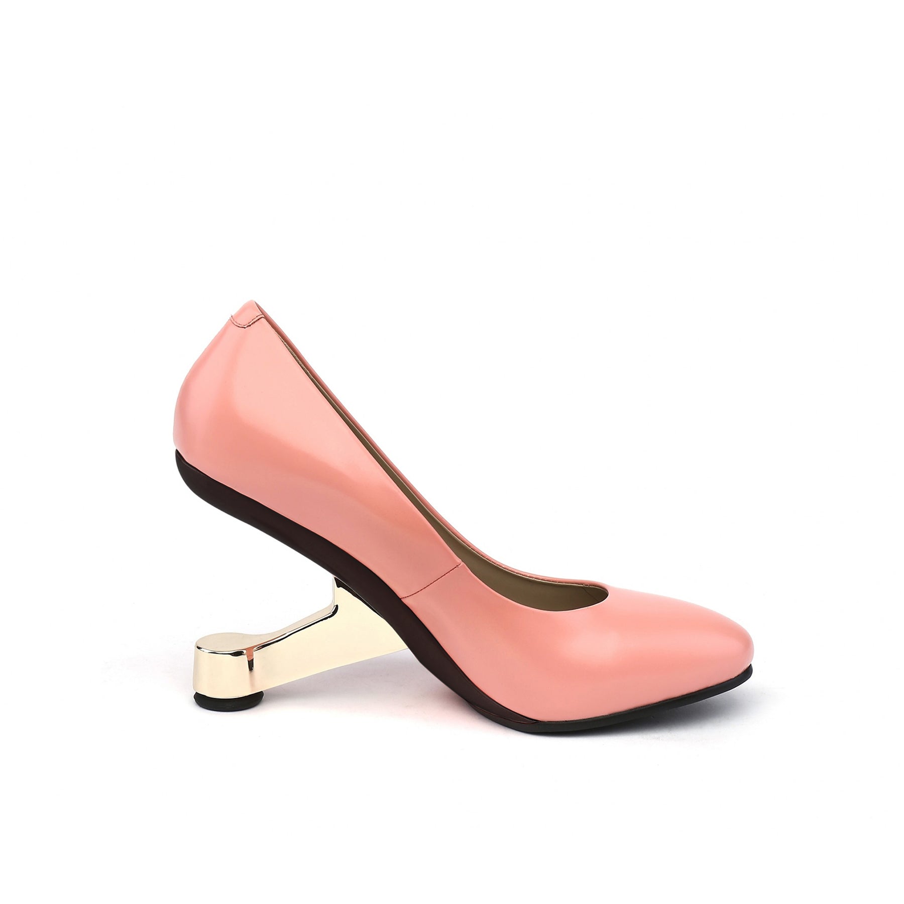 JADY ROSE | CLASSY HEEL PUMP PEACH