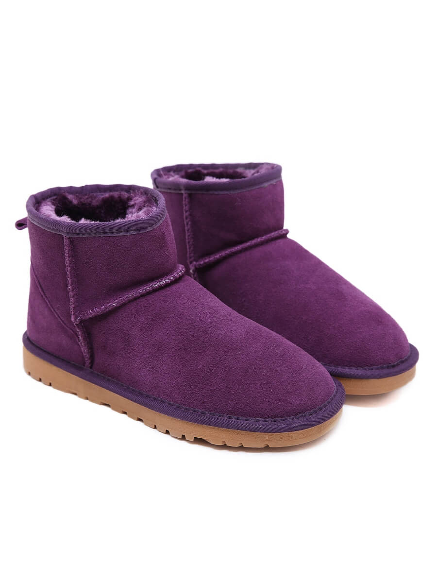 SMAIBULUN Ugg | Faux Fur-Lined Classic Ugg Short Boots