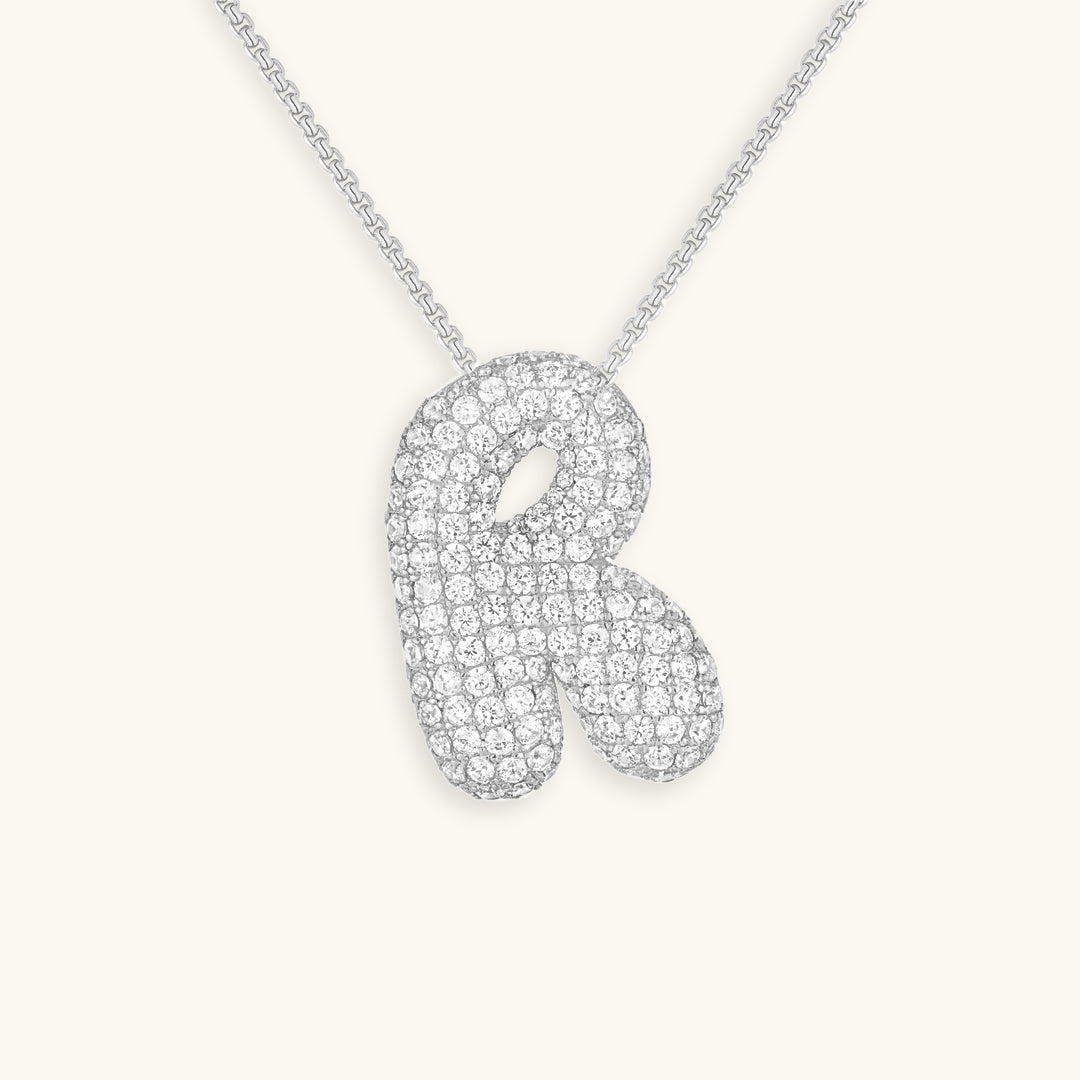 Radiant Initial Pendant Necklace