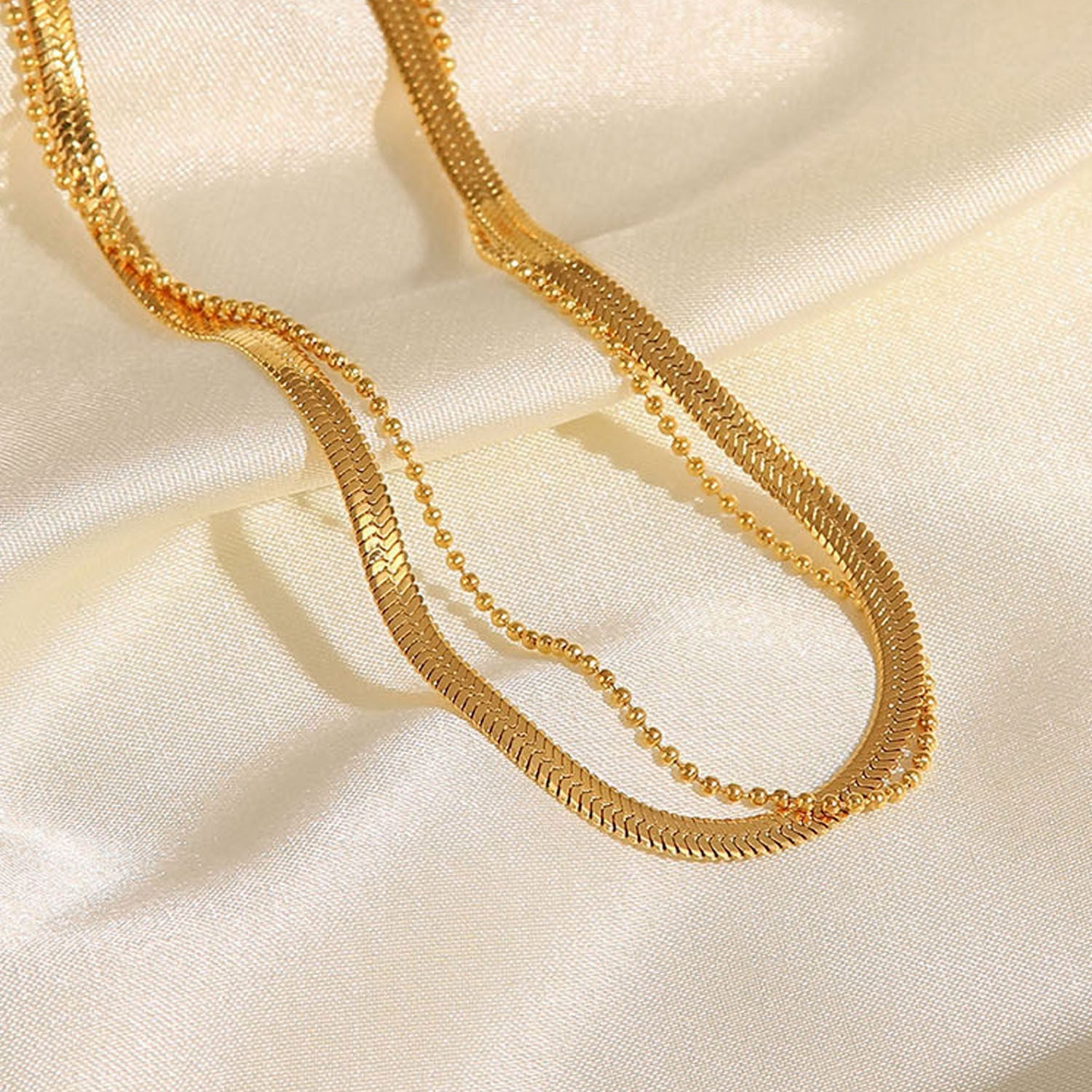 Radiant Chain - Layered Gold Anklet