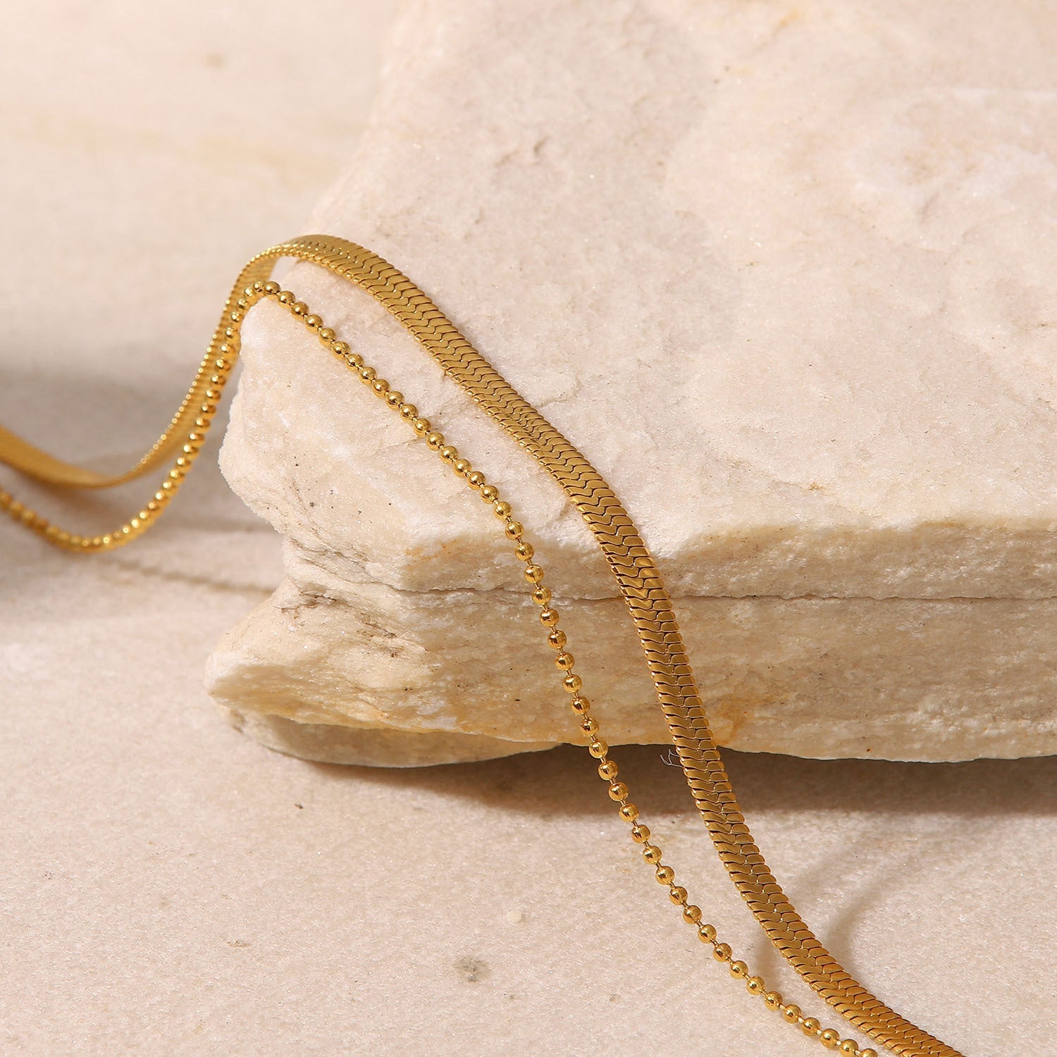 Radiant Chain - Layered Gold Anklet