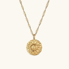 Radiant Soleil Gold Necklace