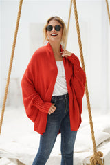 Smaibulun | Red Batwing Easy On Cardigan