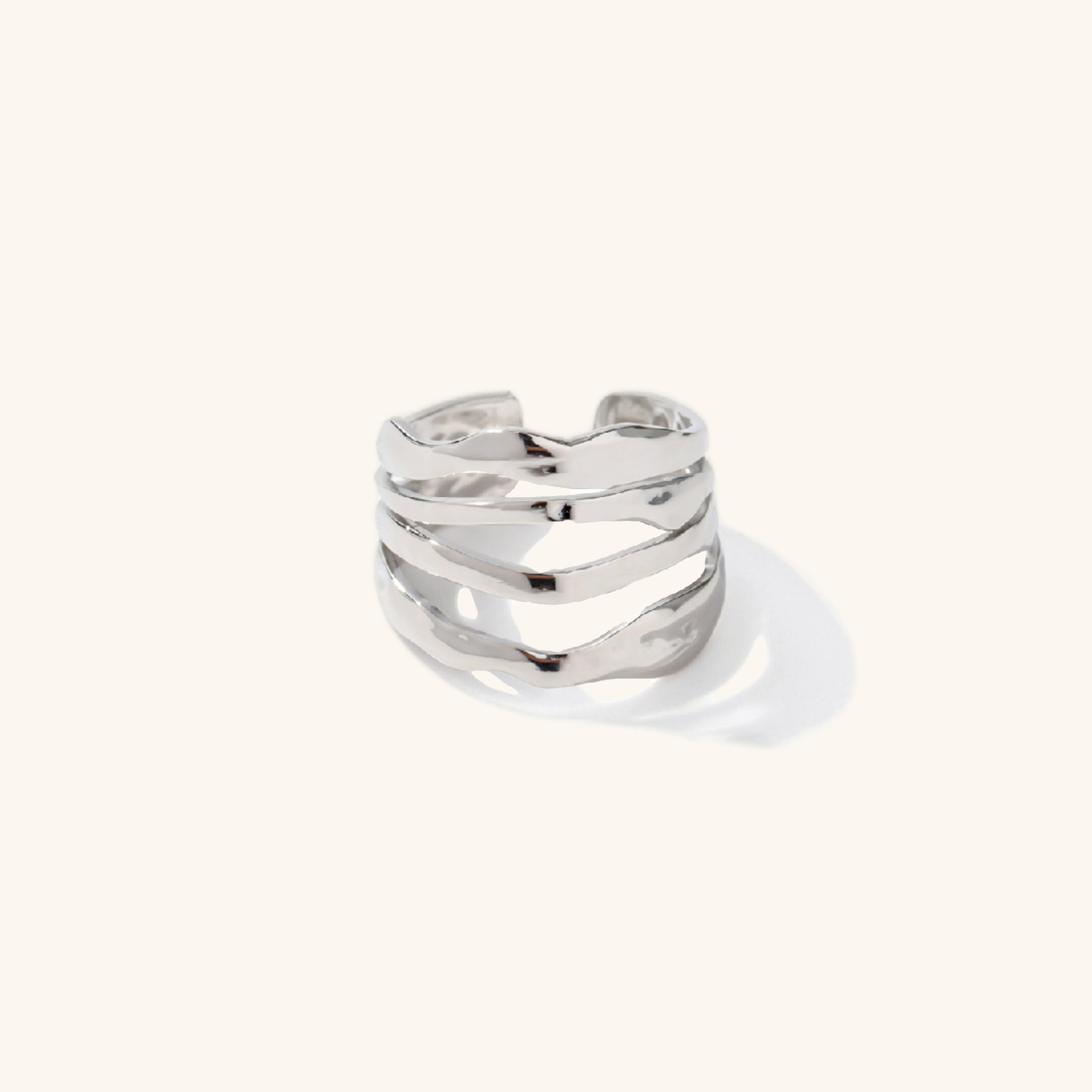 Ripple Gold Ring