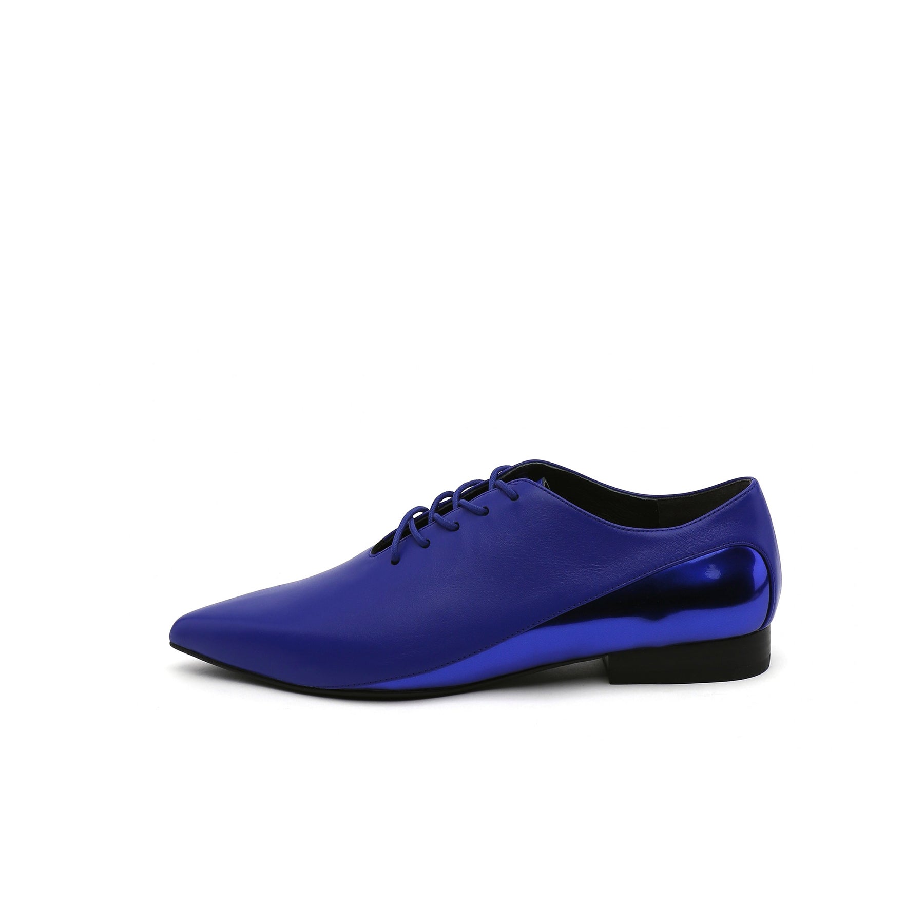 Genuine Leather Amina Shining  Oxford Shoes - JadyRose