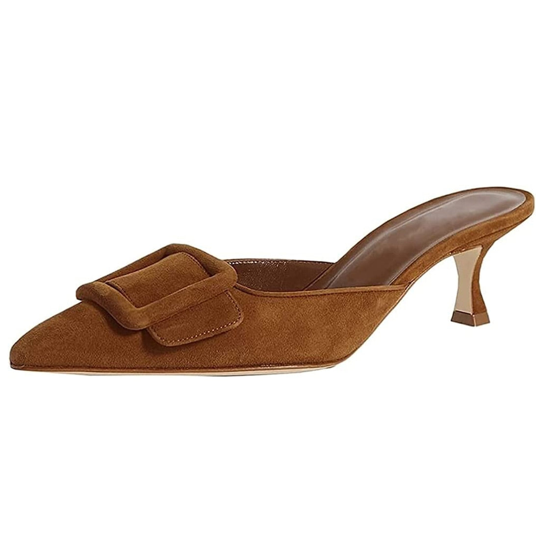 Lainey Buckle Mule