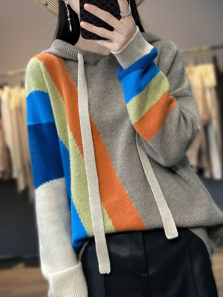 Sunset Rainbow Sweater