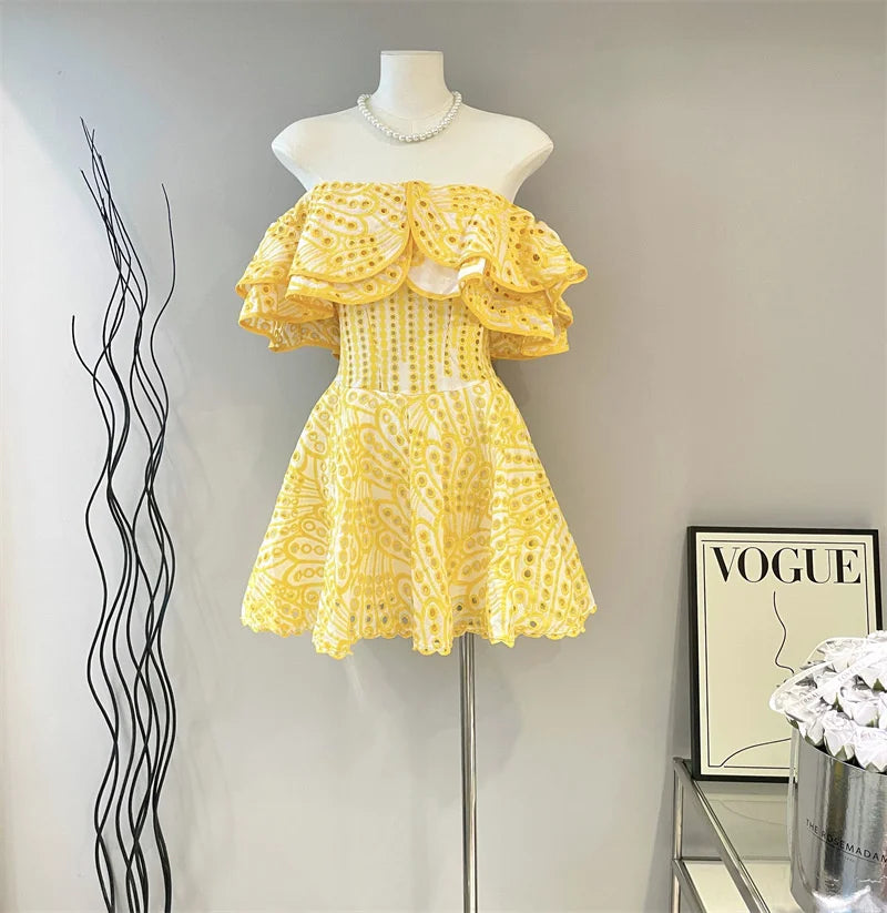 Rory Ruffled Mini