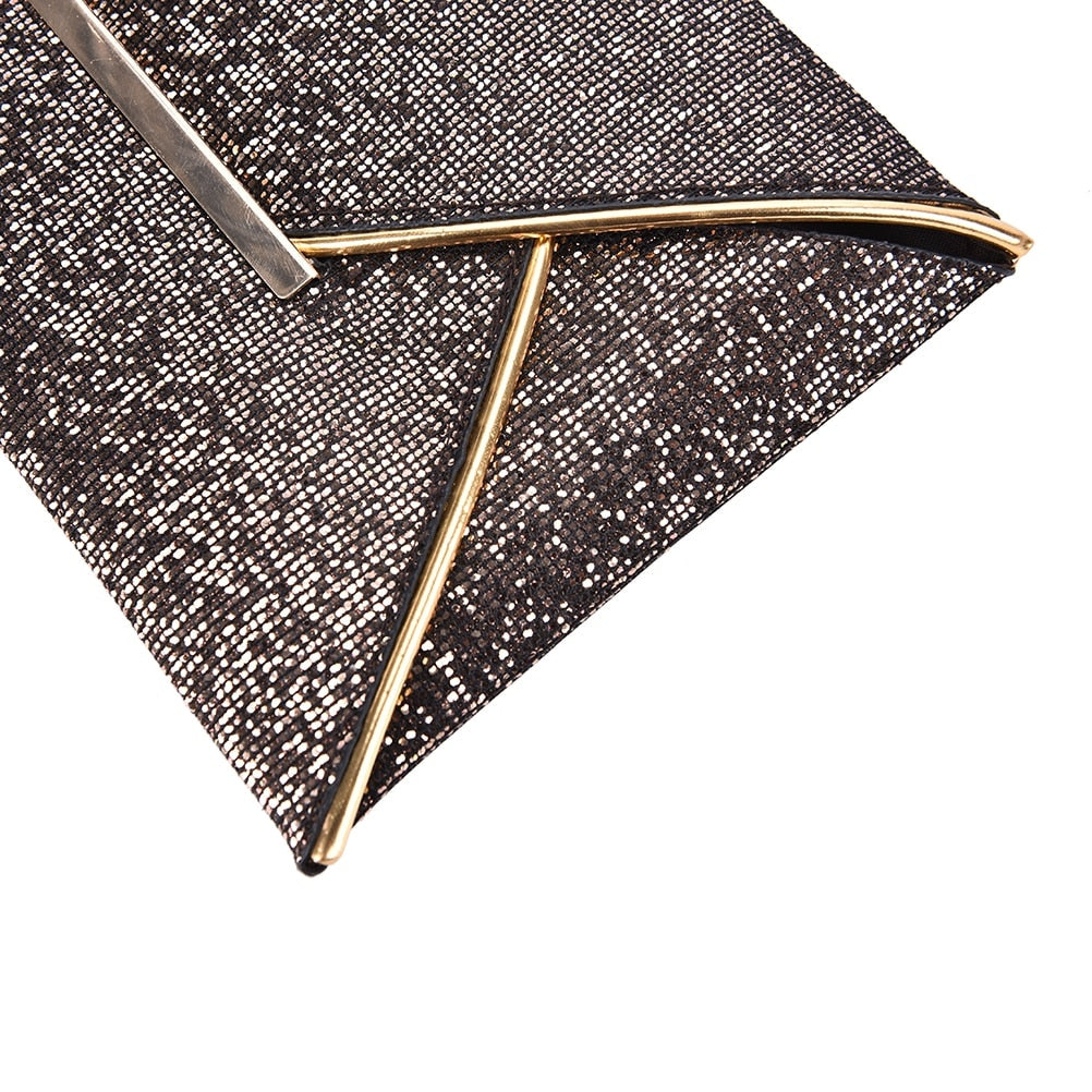 Glitterati Envelope Clutch