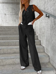 Elettra Top + Pants Suit