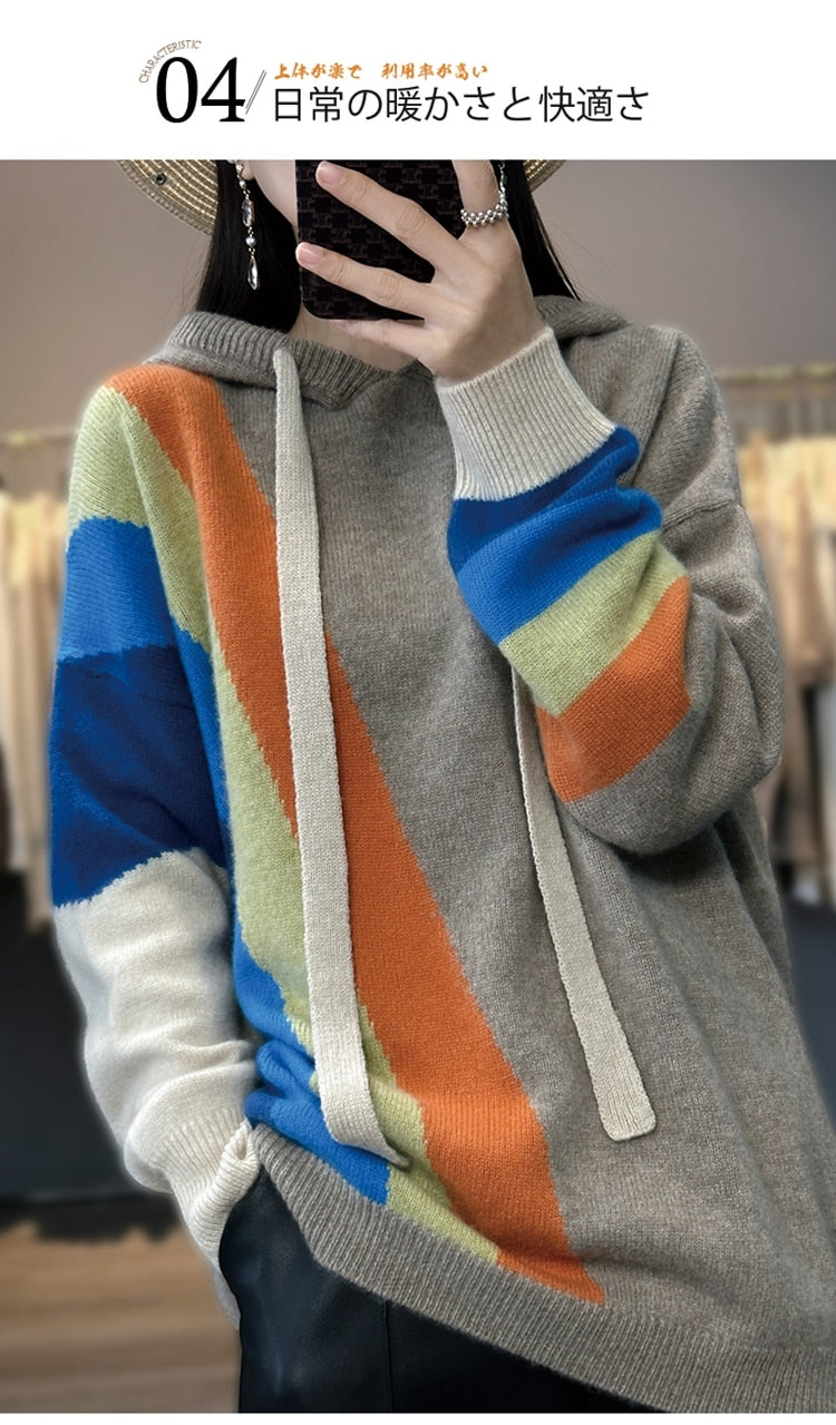 Sunset Rainbow Sweater