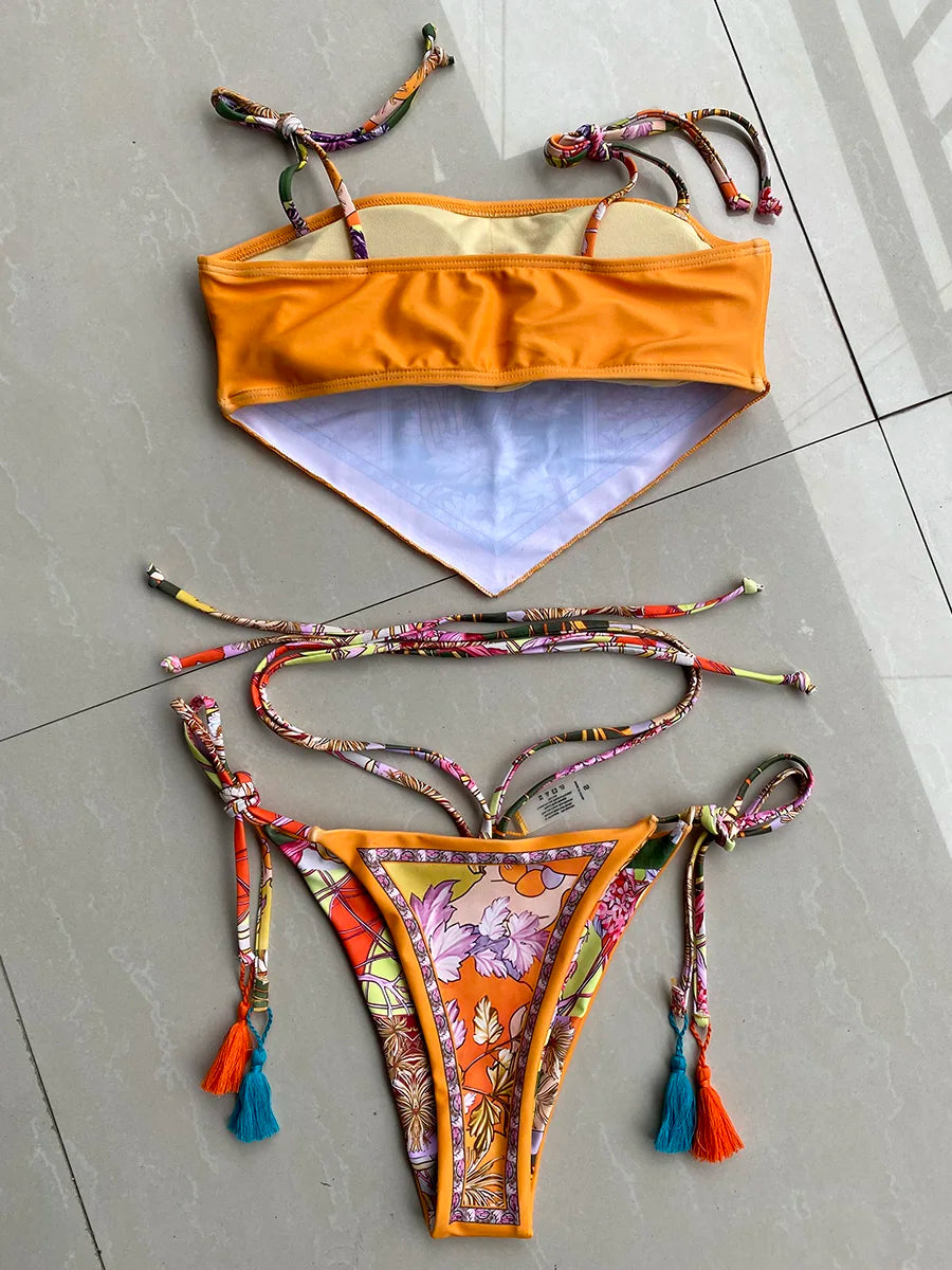 Scarf Inspired Bikini