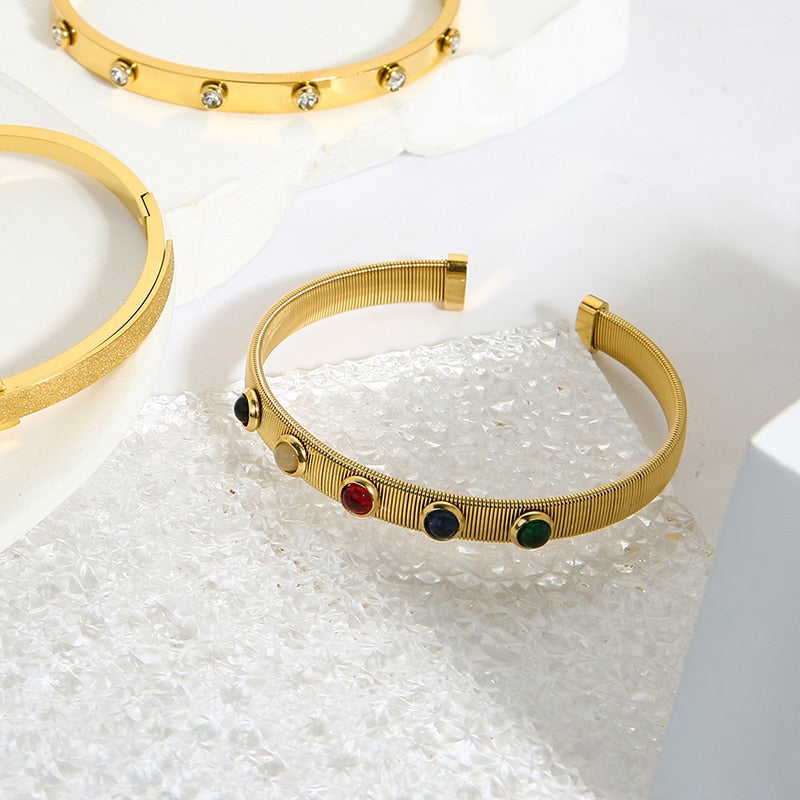 Crystyl Stacking Bangles