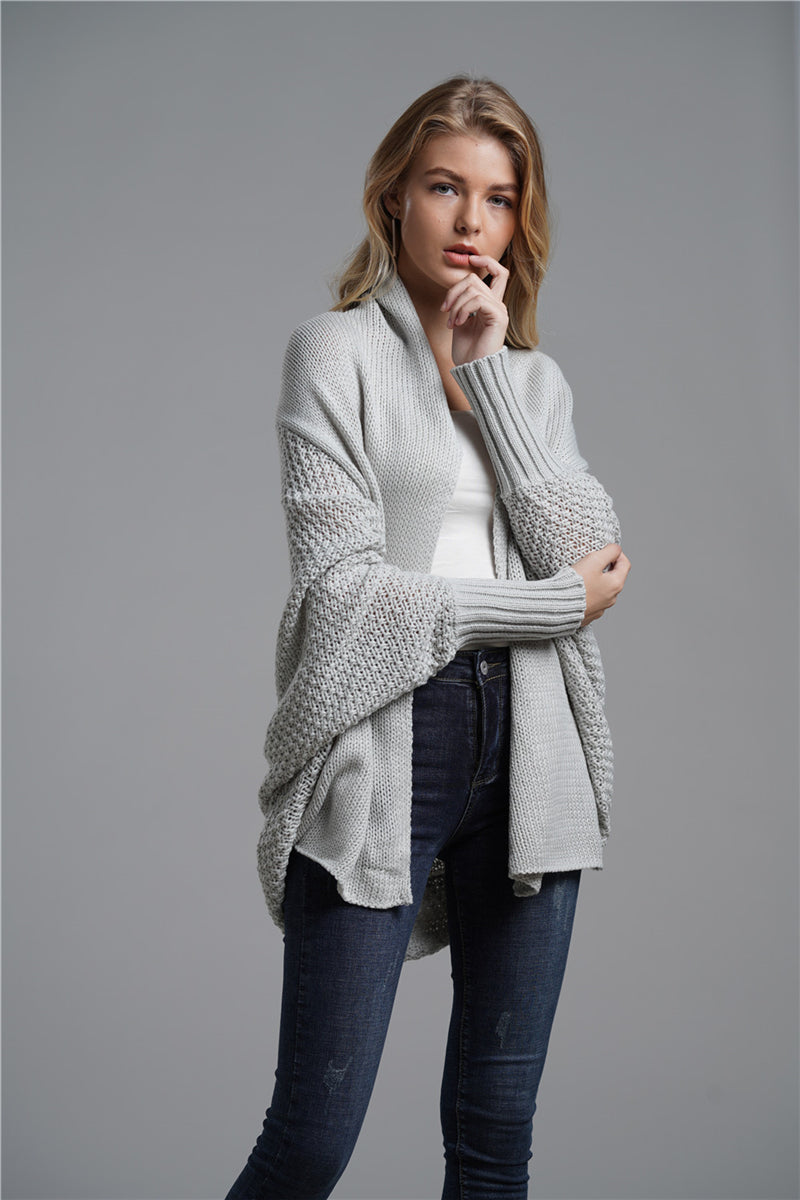 Smaibulun | Grey Batwing Easy On Cardigan