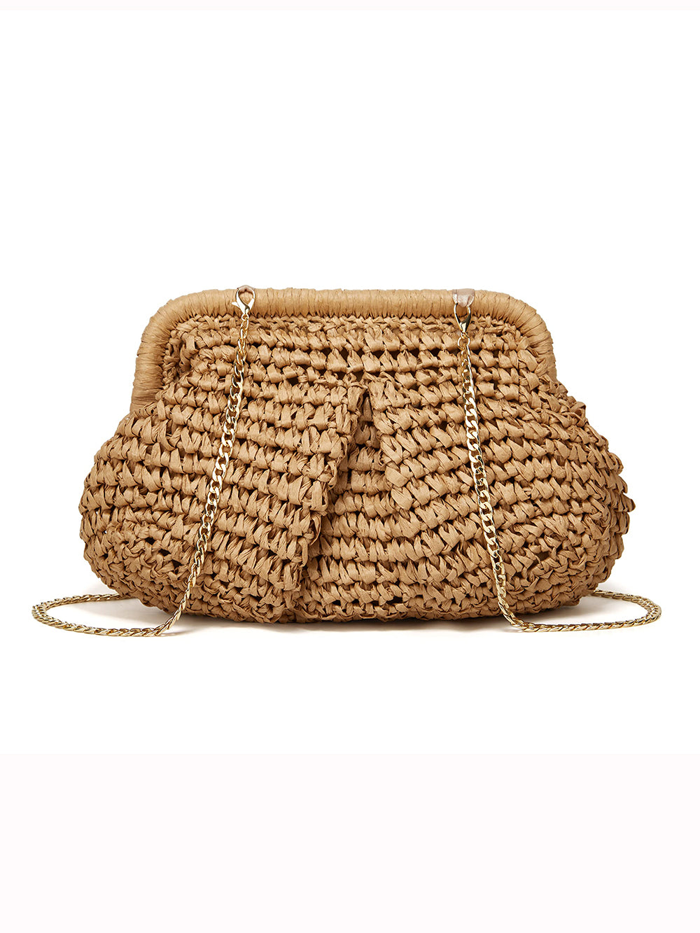 Elegance-Woven Clutch