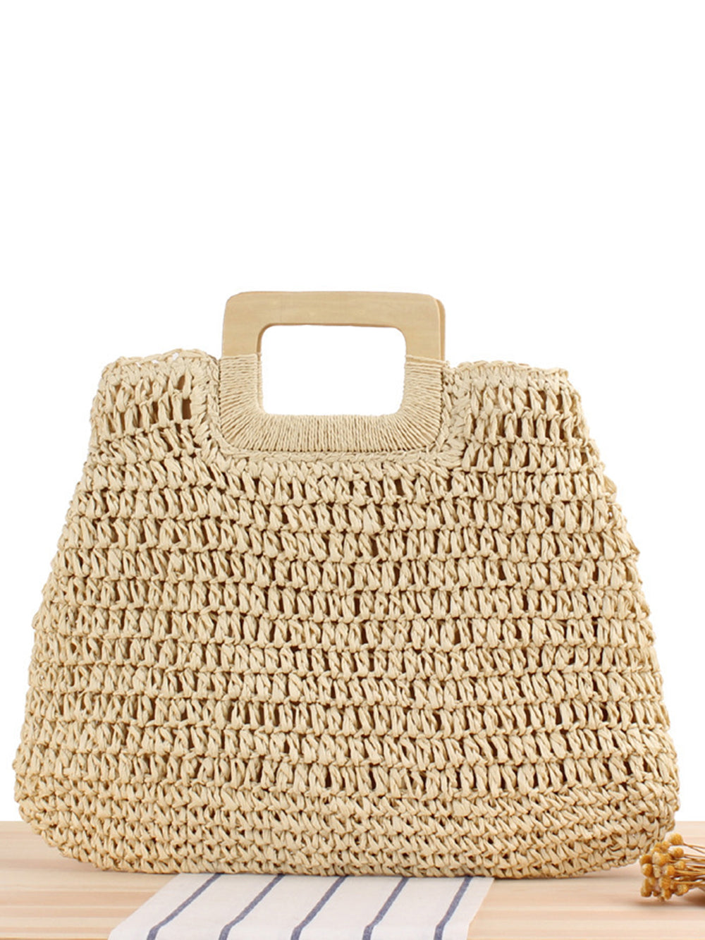 Tulum Nights Straw Bag