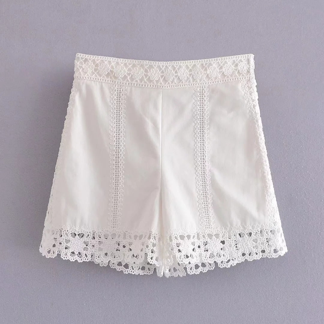 Penny Lace Shorts & Tunic Set