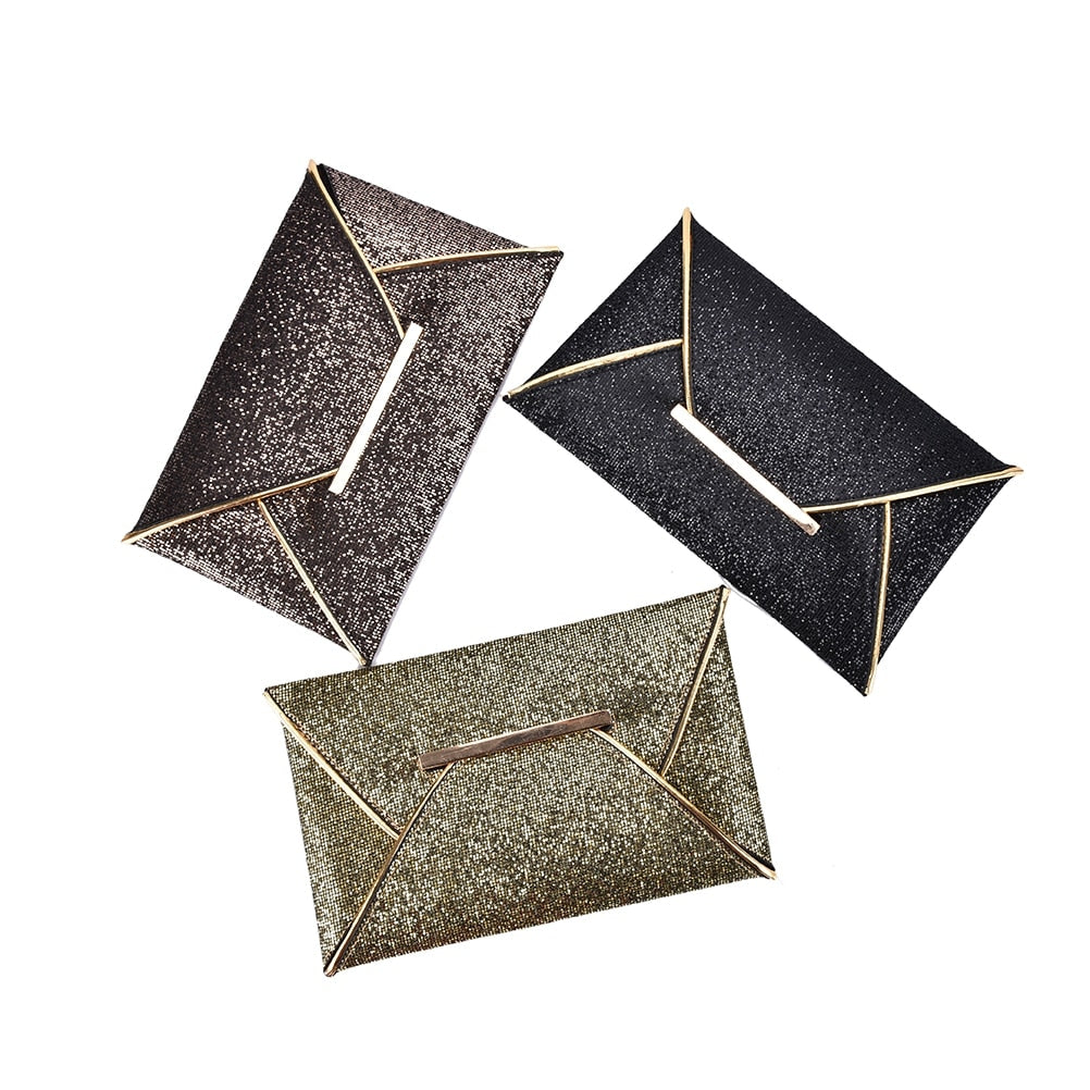 Glitterati Envelope Clutch