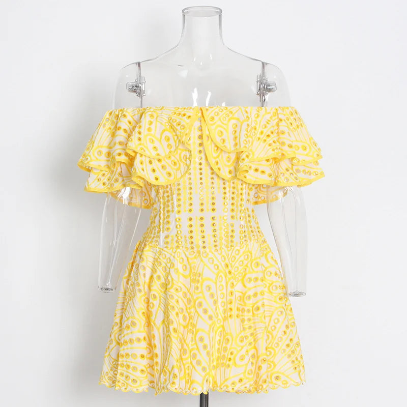 Rory Ruffled Mini