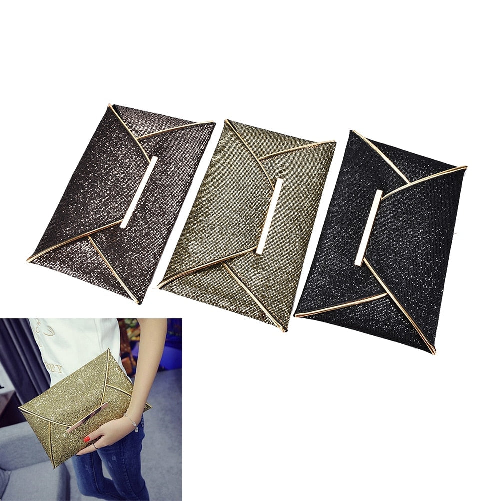 Glitterati Envelope Clutch