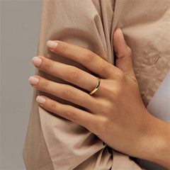 Sasha Minimalist Gold Ring