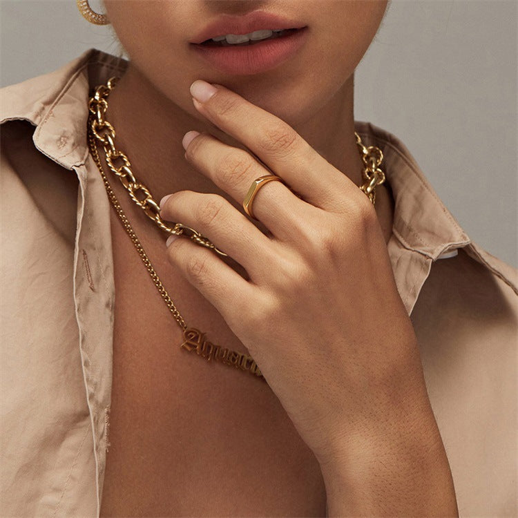 Sasha Minimalist Gold Ring