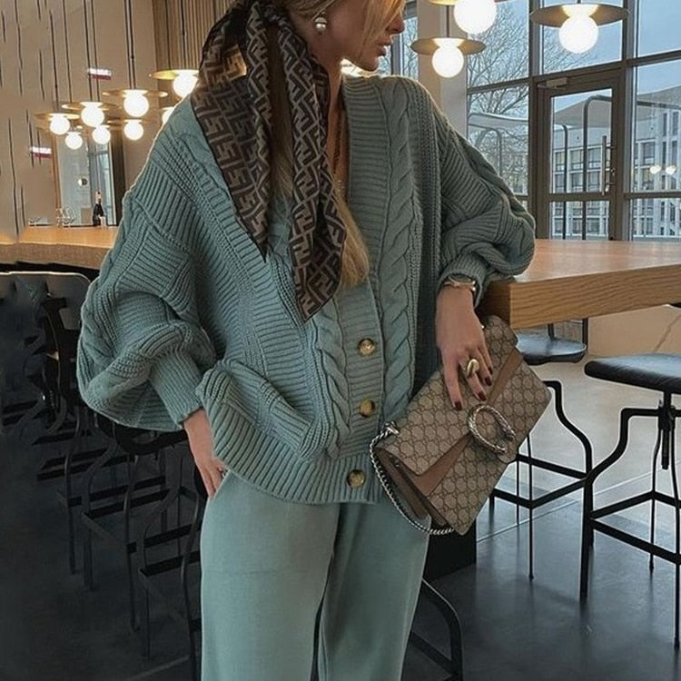 Debra Cardigan + Pants Suit