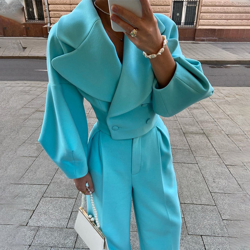 Margaret Coat + Pants Suit