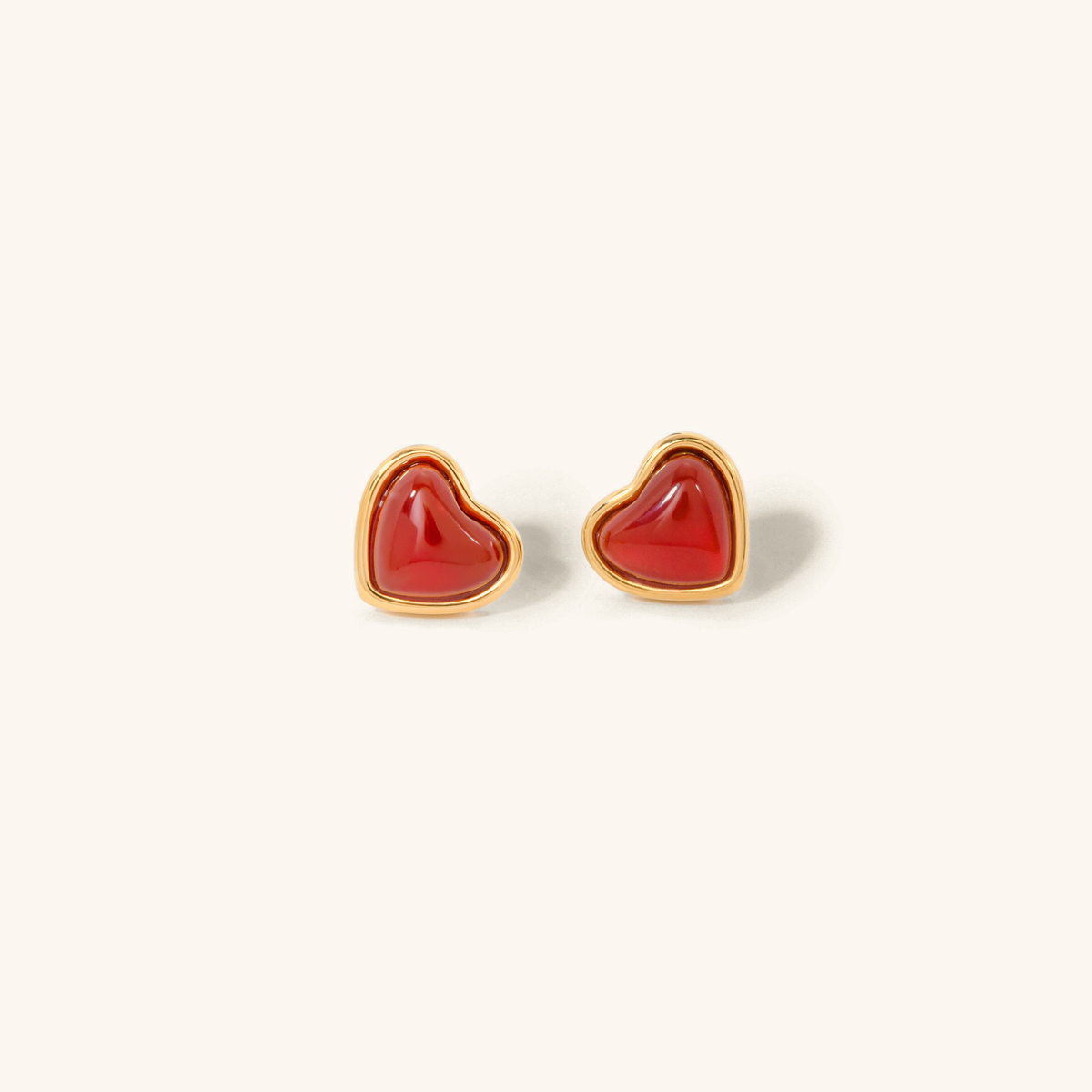 Scarlet Heart Earrings