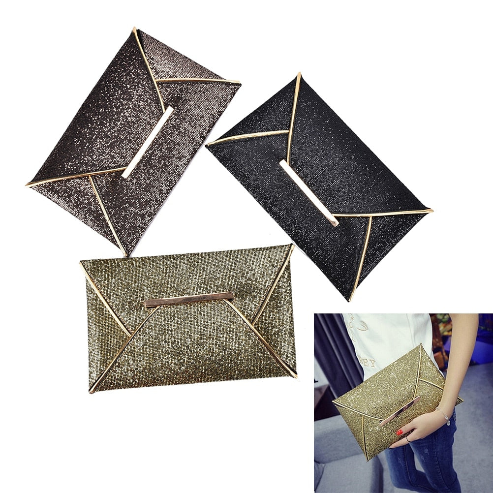 Glitterati Envelope Clutch