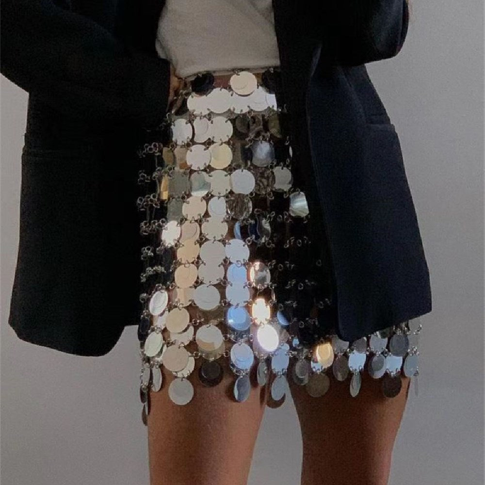 Amsley Sequined Skirt