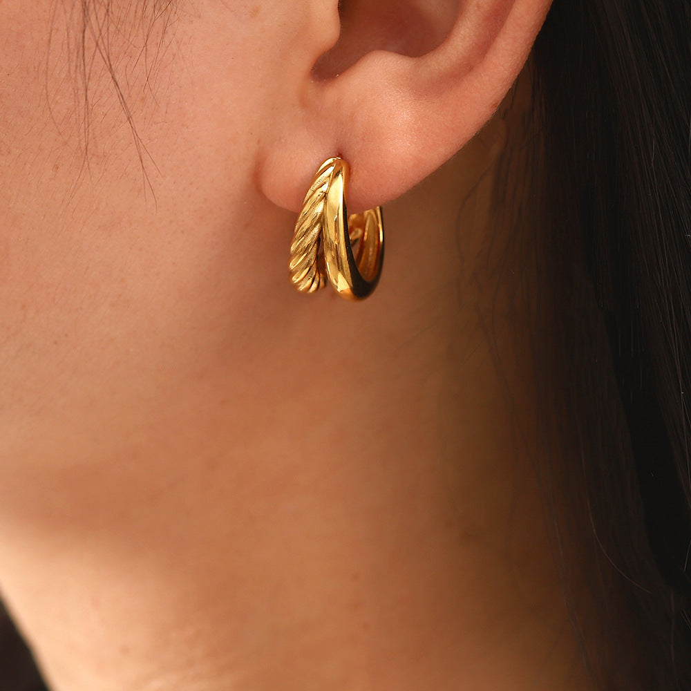 Serena Layered Earrings