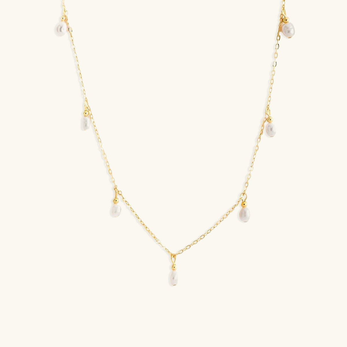 Serena Pearl Drop Necklace