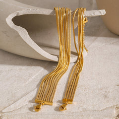 Serena Strand - Layered Gold Bracelet