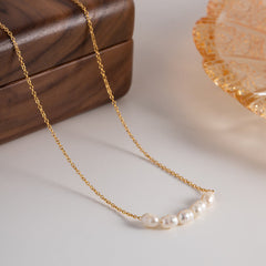 Serene Freshwater Pearl Necklace