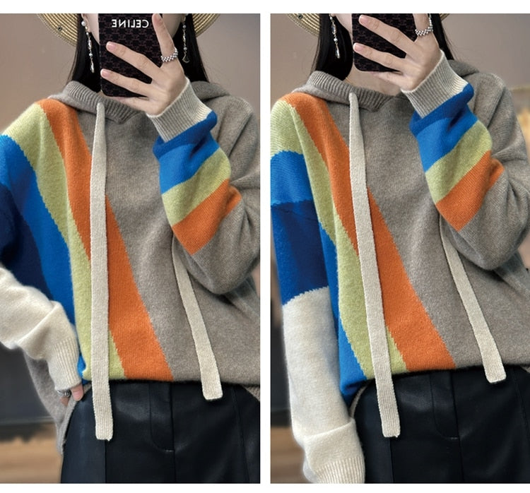 Sunset Rainbow Sweater