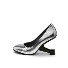 JADY ROSE | CLASSY HEEL PUMP SILVER