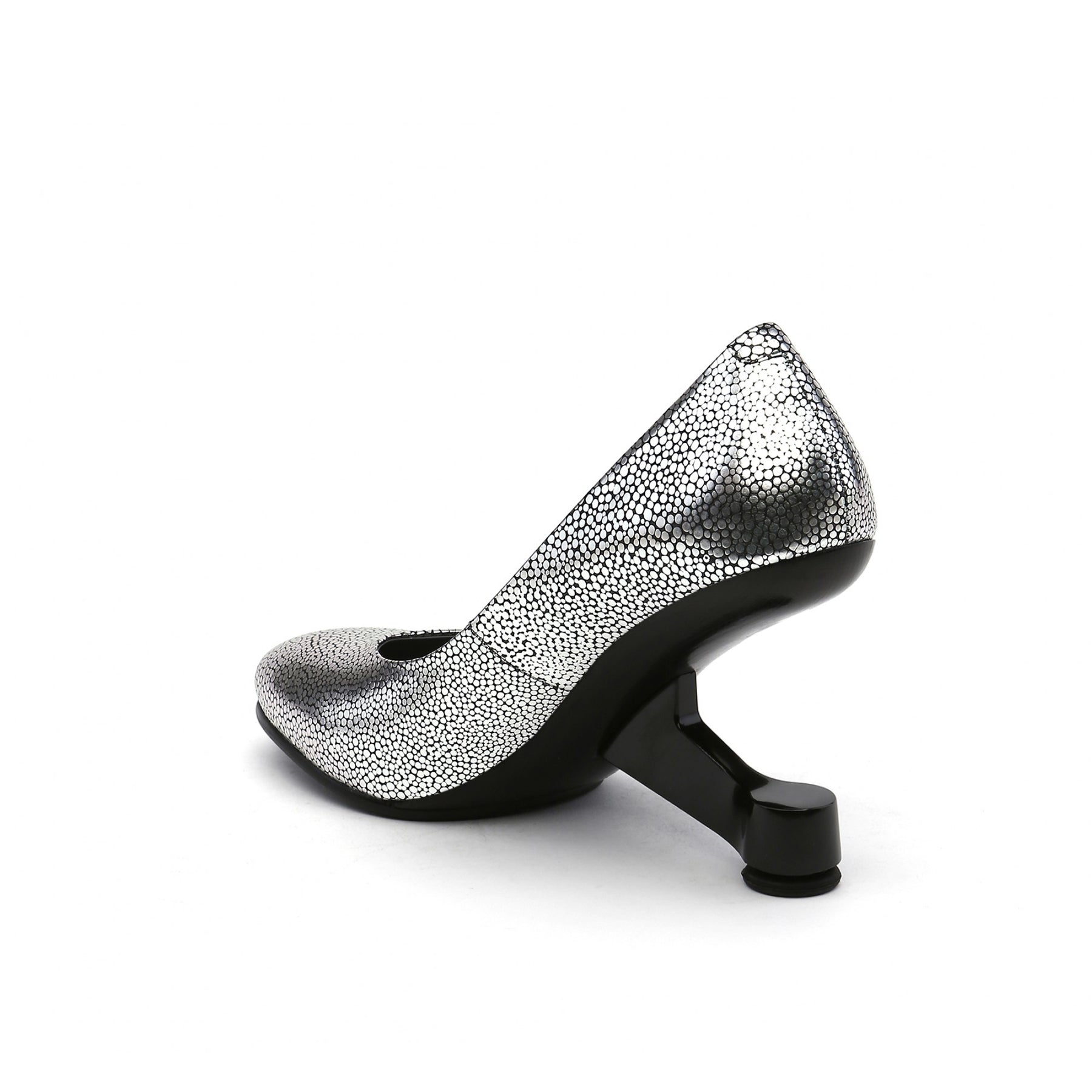 JADY ROSE | CLASSY HEEL PUMP SILVER