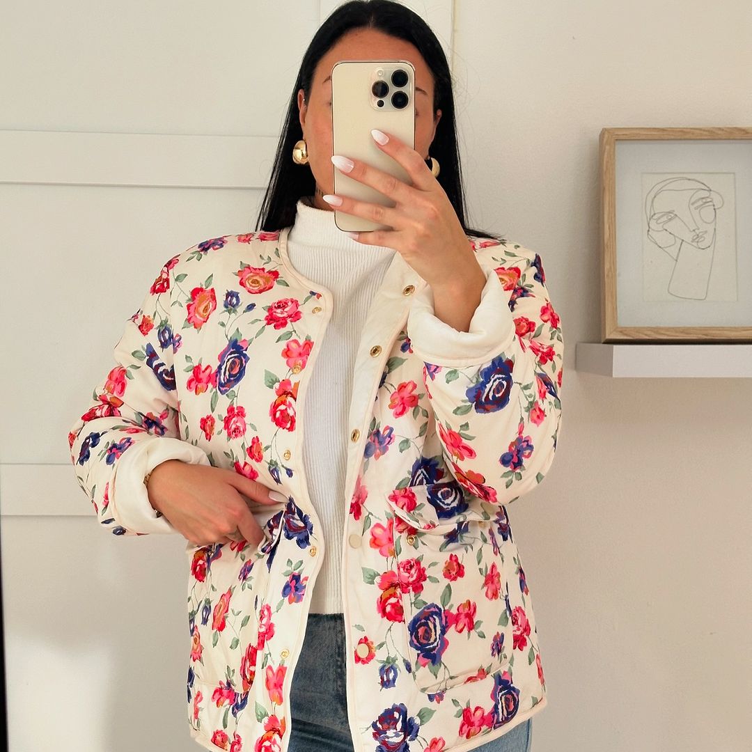 Thea Floral Quilted Jacket