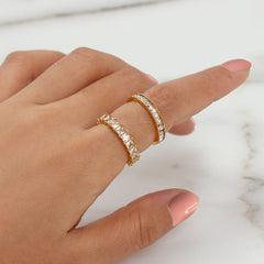 Solace Gold Band Ring