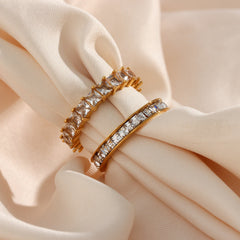 Solace Gold Band Ring