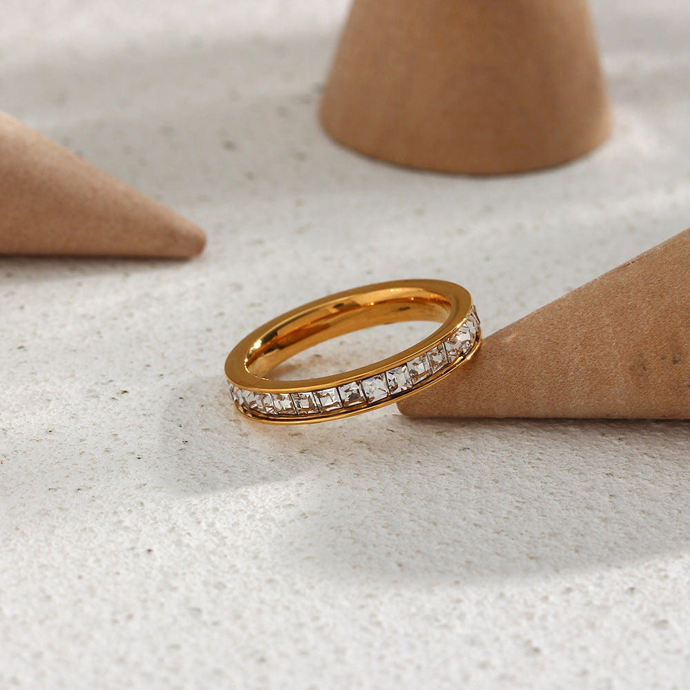 Solace Gold Band Ring