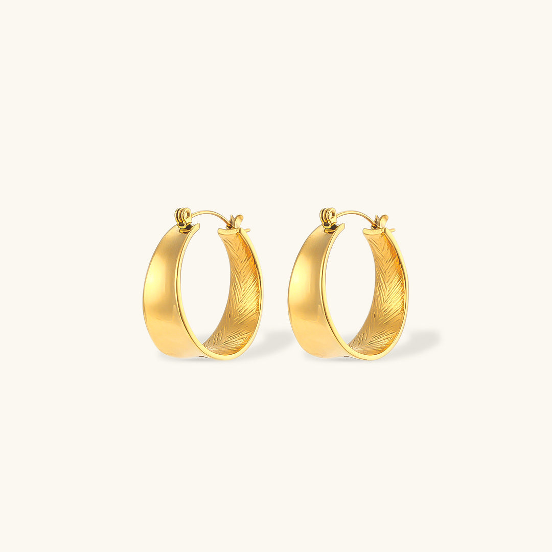 Soleil Hoop Earrings