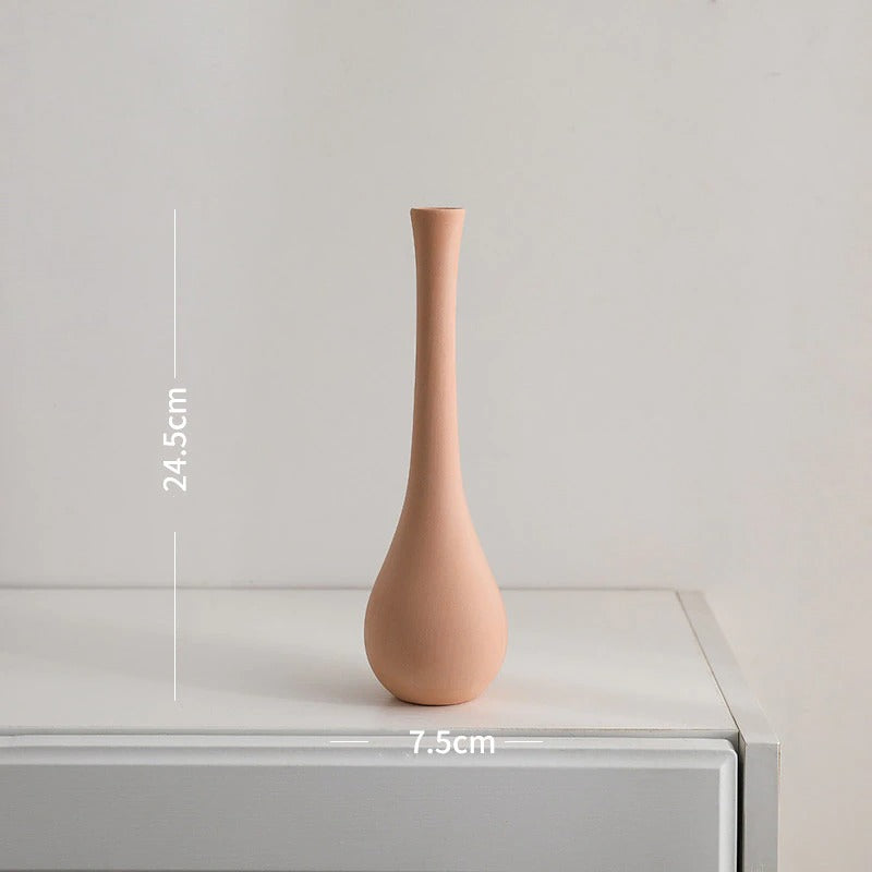 Minimalist Ceramic Pastel Vase